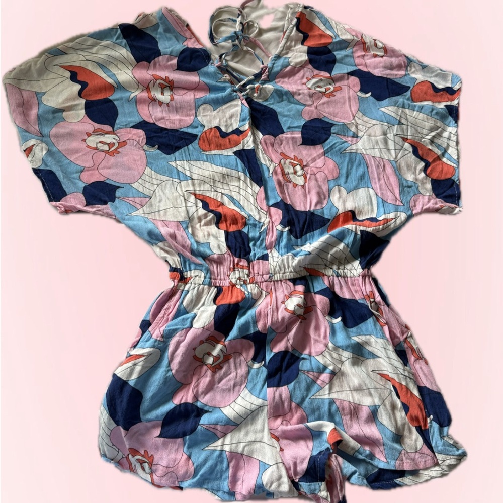 Ava sky romper; size M
